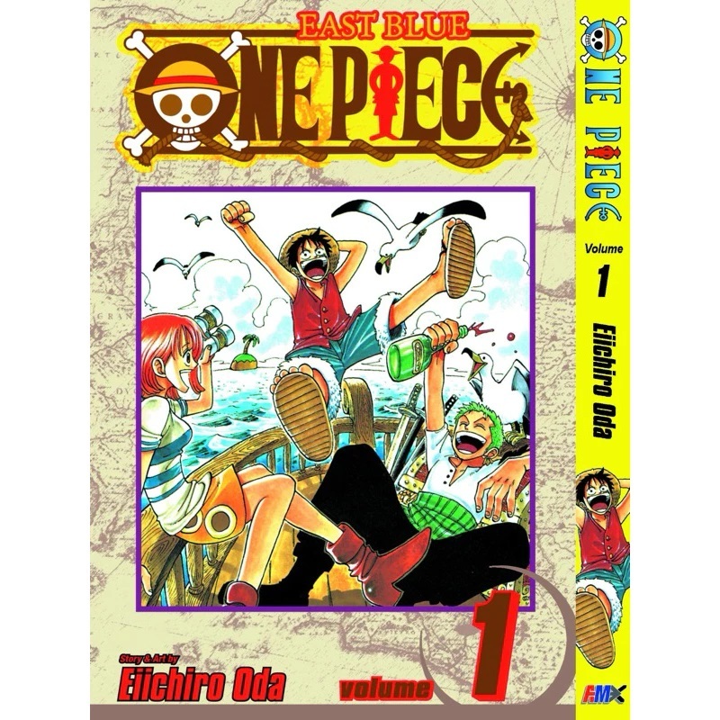 ONE PIECE (ENGLISH) VOL 01 - 110 NEW VOLUME (FULL SET) | Shopee