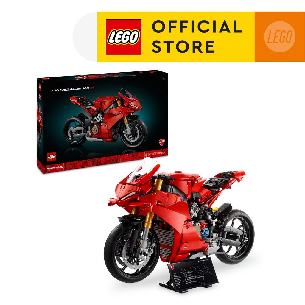 Lego Sets Ducati Lego Bike LEGO Technic 42202 Ducati Panigale V4 S