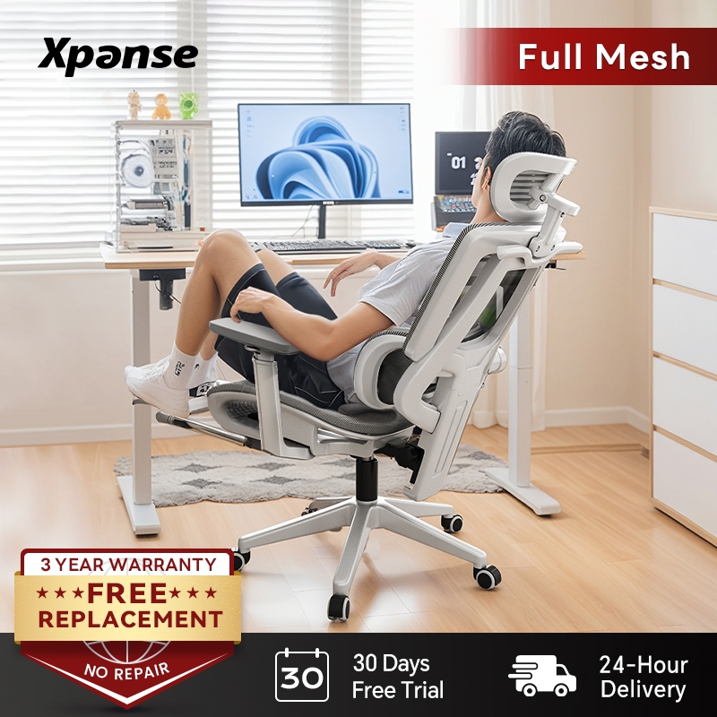 Xpanse LS998 Office Ergonomic Computer Chair Adjustable Backrest ...