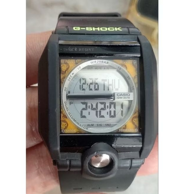 Casio G shock g8100,module 3078,faceplate bape baby milo,fully function ...