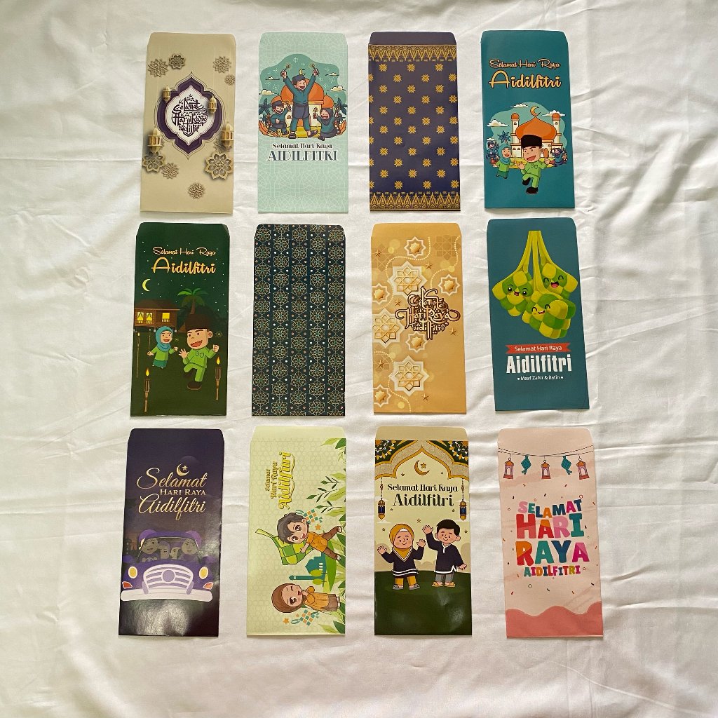 Hari Raya Aidilfitri Green Packet 10pcs/pack | Shopee Malaysia