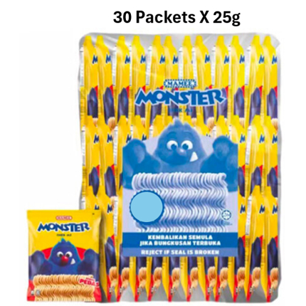 Mamee Monster 30 packets X 25g (BBQ/AYAM/PEDAS) | Shopee Malaysia