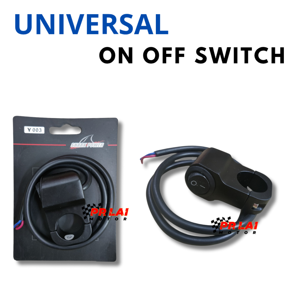 SHARK POWER ON OFF SWITCH BUTTON atas bawah up down universal y15 lc135 ...