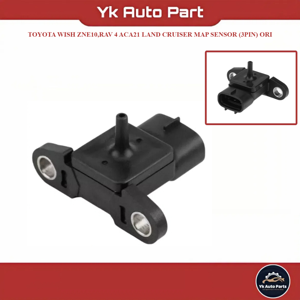 ORIGINAL TOYOTA WISH ZNE10,RAV 4 ACA21 LAND CRUISER MAP SENSOR (3PIN ...