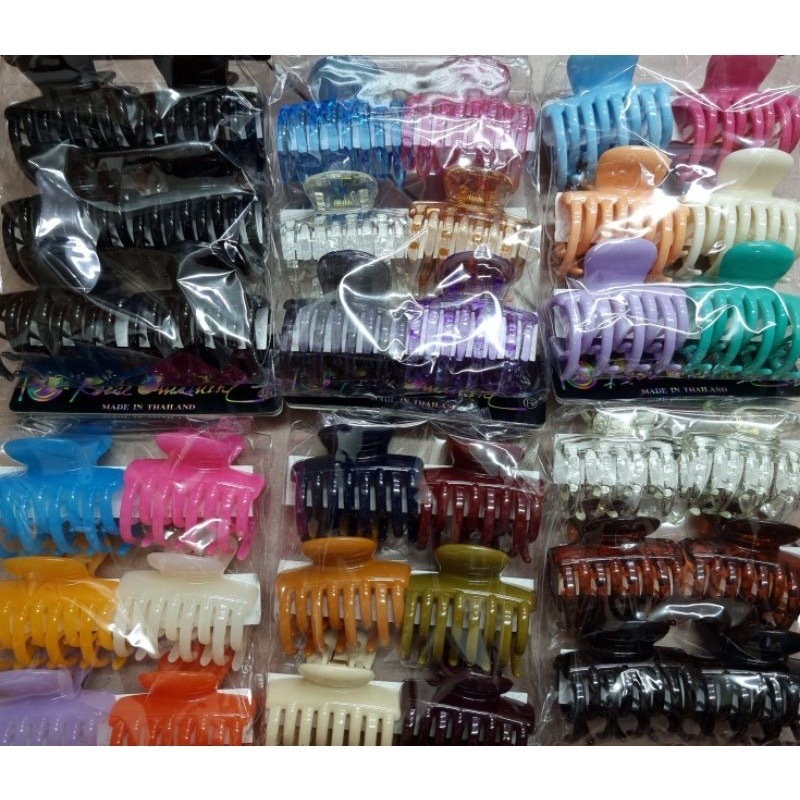 Klip Rambut Rahang (6pcs) – Mudah & Kemas Gaya! | Shopee Malaysia