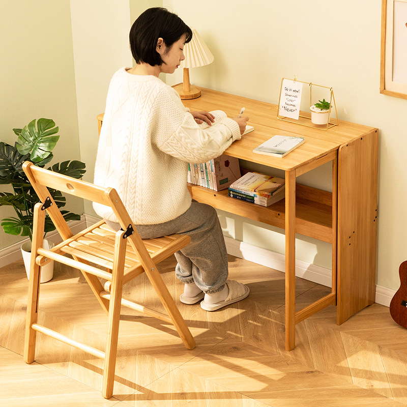 Foldable Computer Desk Home Desk Table Simple Office Table | Shopee ...