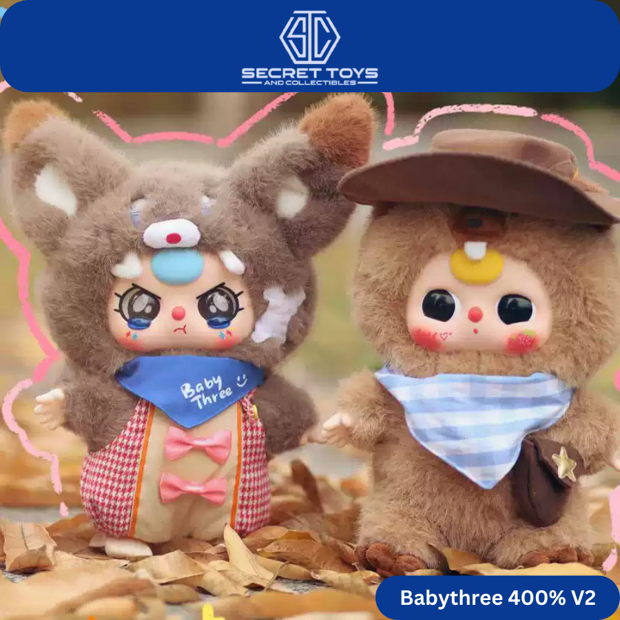 Baby Three 400% 2nd generation series blind box 娃三岁400%二