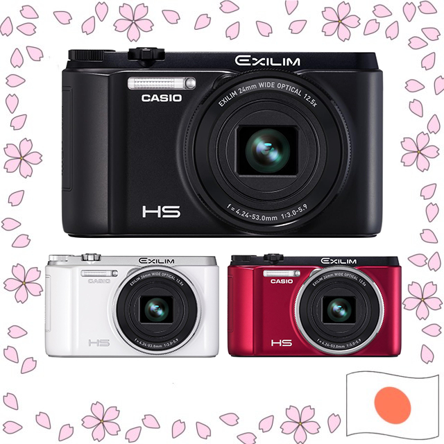 CASIO Digital Camera EXILIM 16.1MP Optical Zoom 12.5x EX-ZR1000