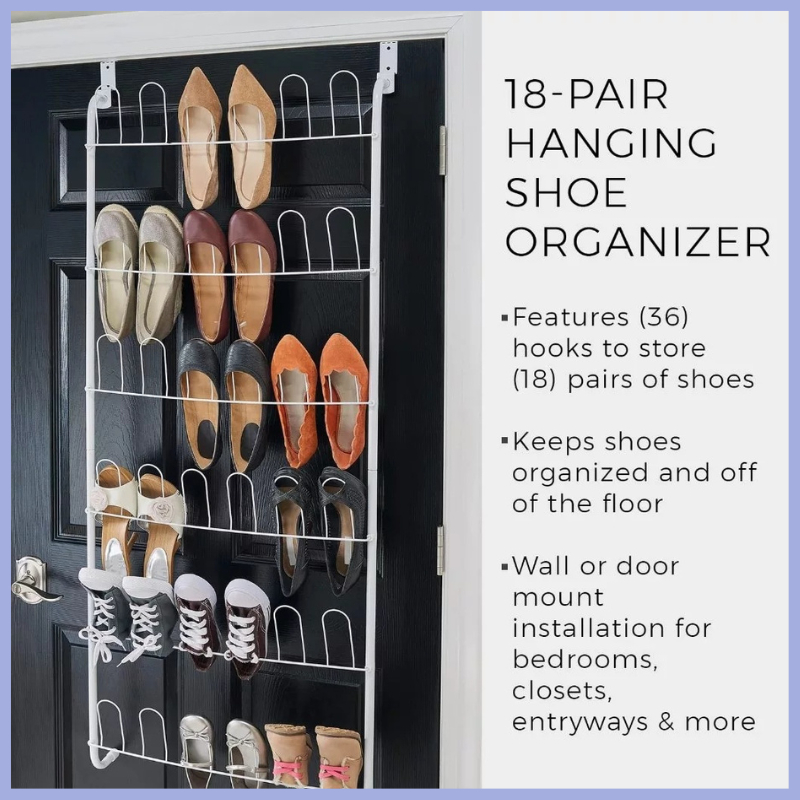 COD Slipper Rack Wall Multi-function Rack Foldable Storage 2 Layer ...