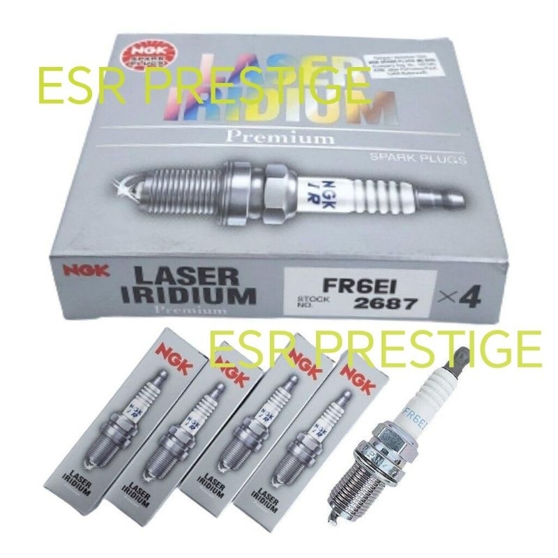 Mitsubishi Lancer GT Inspira spark plug NGK Iridium FR6EI 4 pieces ...