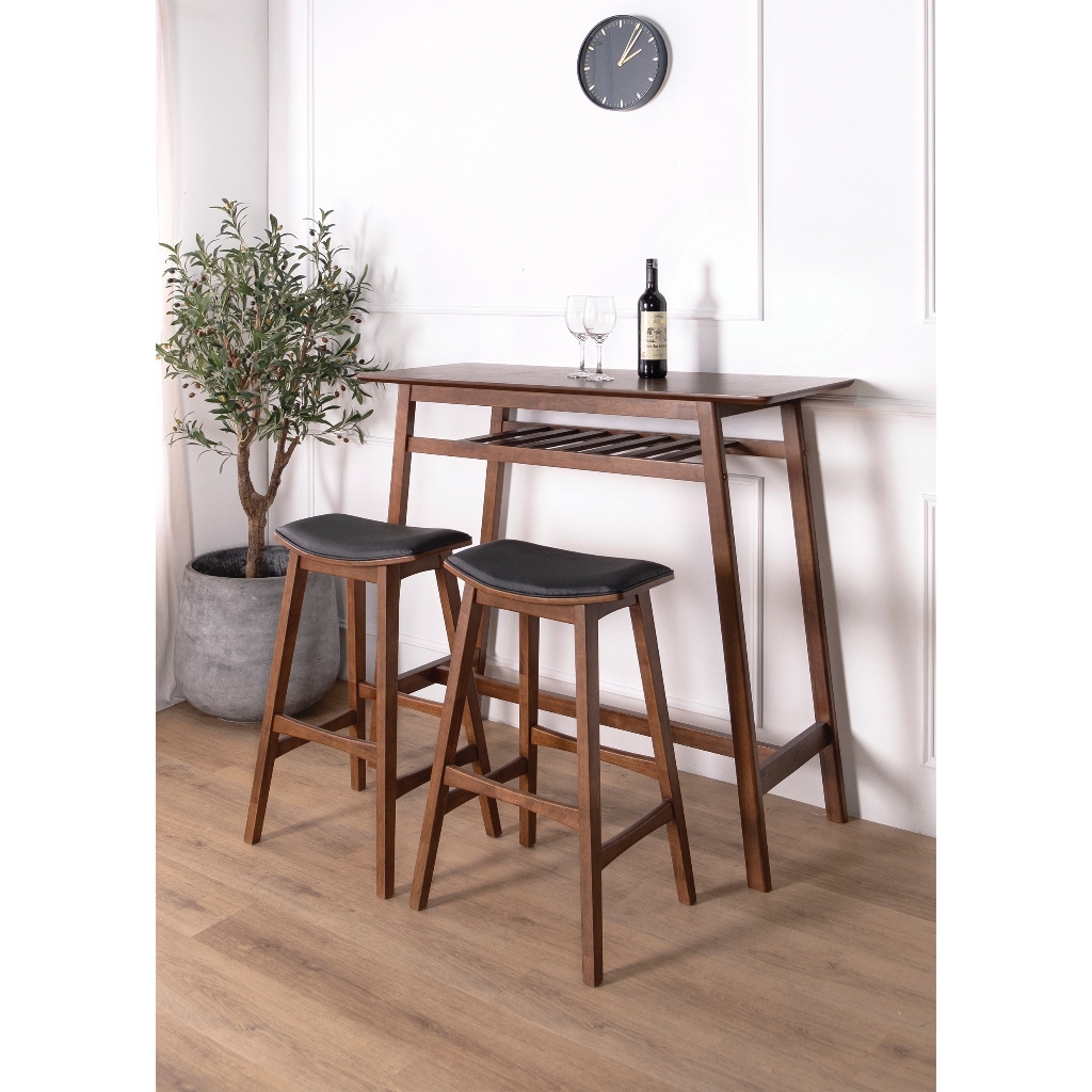 MODA Morris Pub Set (1+2) Pub Table & Pub Stool 2 units, Bar Table, Bar ...