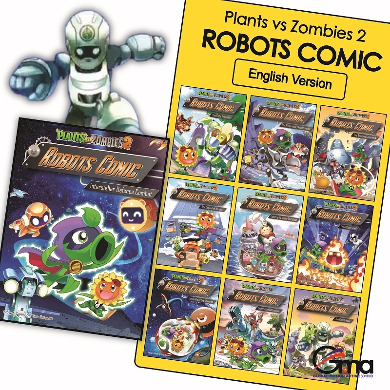 PLANTS VS ZOMBIES - ROBOTS COMIC (English Version) by United Publishing ...