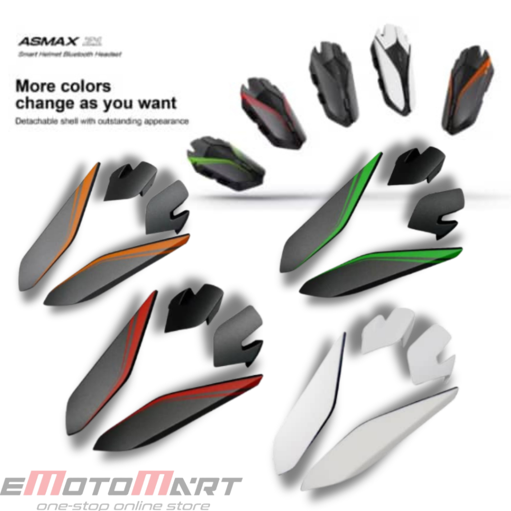 ASMAX Z1 / Z1 PLUS COVER CASING GREEN, ORANGE, WHITE, RED#FOR ASMAX Z1 ...