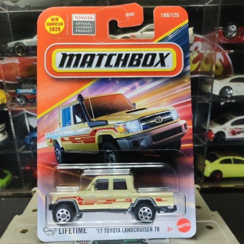 Matchbox '17 TOYOTA Landcruiser 78 | Shopee Malaysia