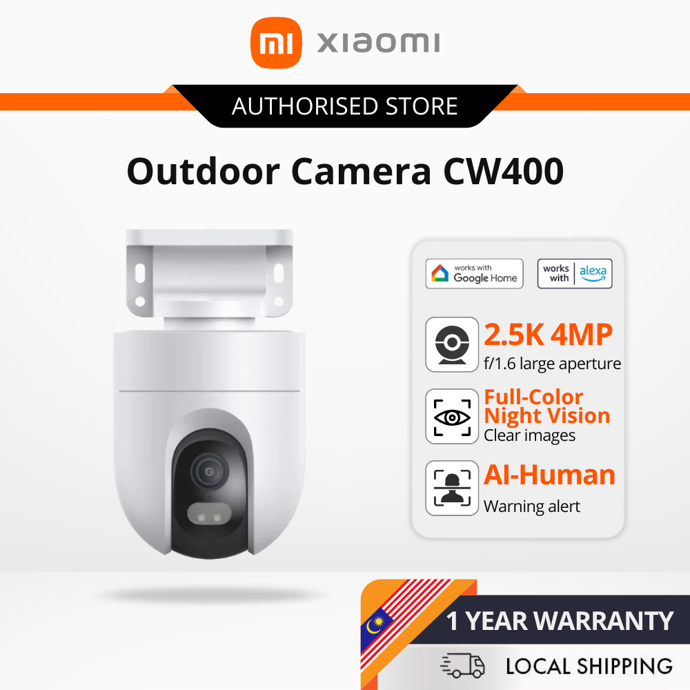 Xiaomi Outdoor Camera CW400 | Shopee Malaysia
