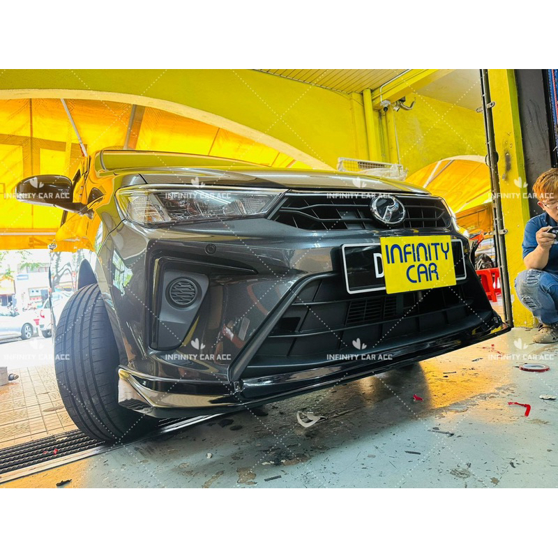 Perodua Bezza 2022-2024 Front Lip V Lip PU | Shopee Malaysia