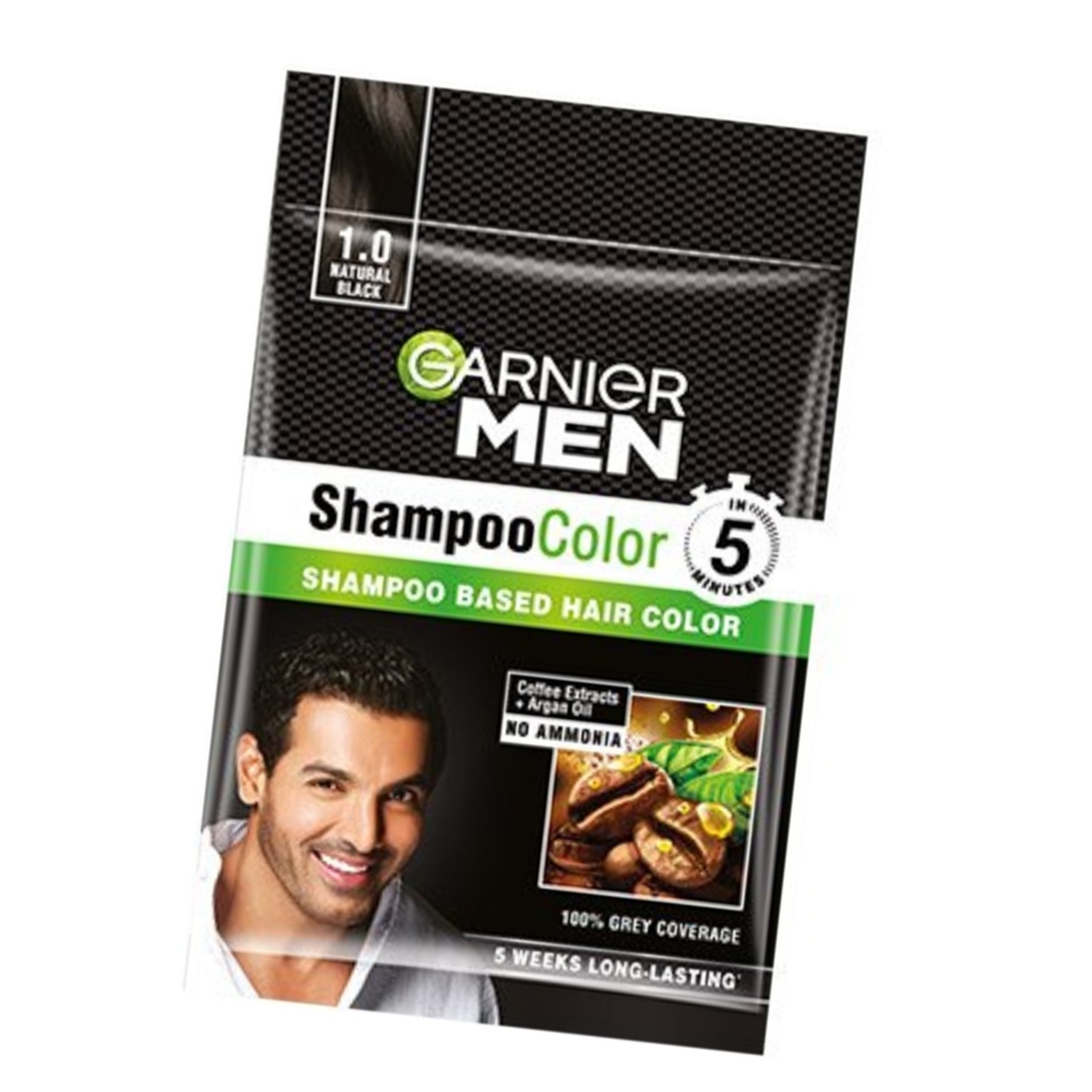Garnier Hair Color Men Shampoo Pewarna Syampu Rambut Lebih Sehat Hingga ...