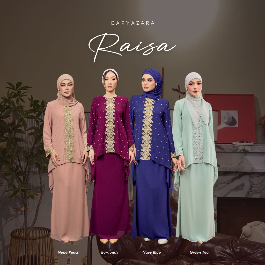 CARYAZARA MahaCaryaRaya2025 - Raisa Kurung Moden Baju Raya 2025 ...