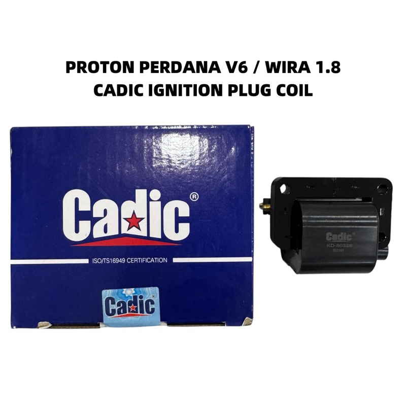 CADIC IGNITION COIL PROTON PERDANA V6 / WIRA 1.8 PLUG COIL | Shopee ...