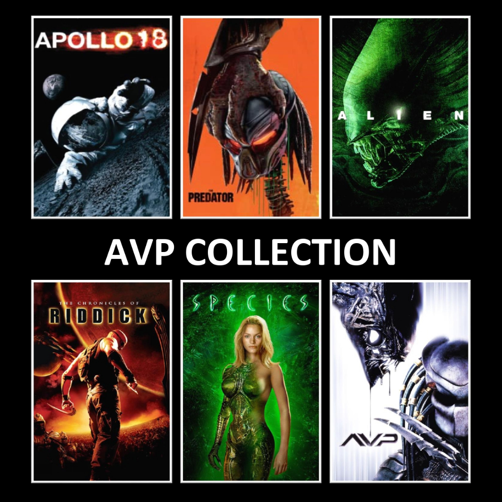 ALIEN VS PREDATOR MOVIE COLLECTION | KOLEKSI VIDEO BUDAK | PENDRIVE ...
