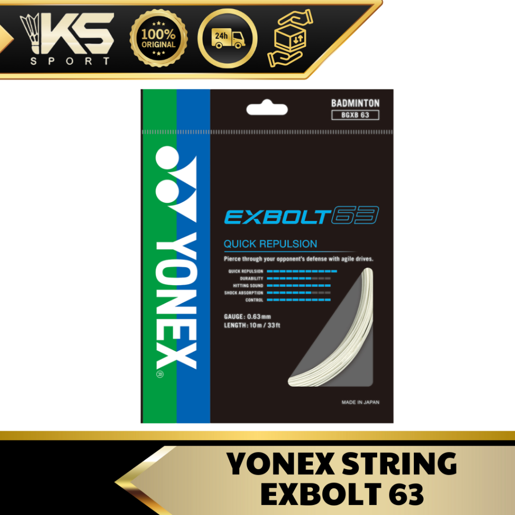 Yonex string EXBOLT 63 main image 1