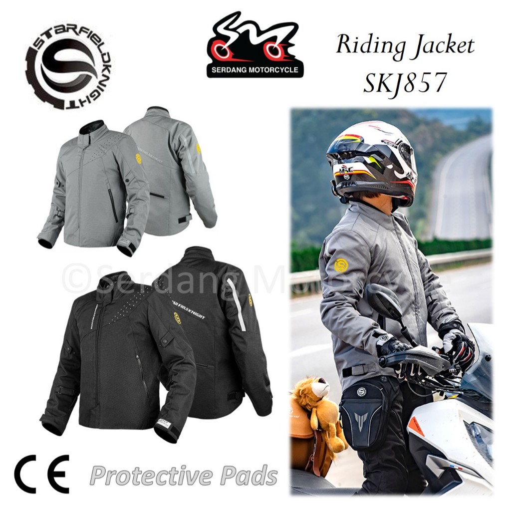 Star Field Knight SKJ857 Riding Jacket Motorcycle Jaket Motor Rider ...