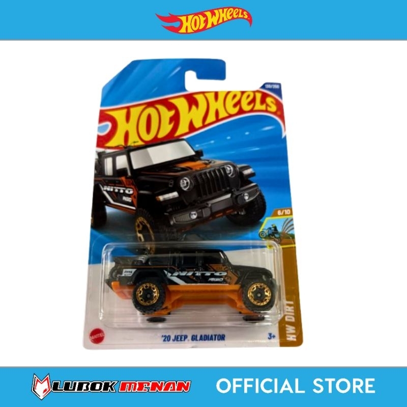 KYKYS Collector's Edition - Hot Wheels Jeep Gladiator Nero 2020 1:64 Con Custodia