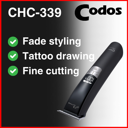 CODOS Professional Rechargeable Powerful Hair Trimmer CHC-339 ...