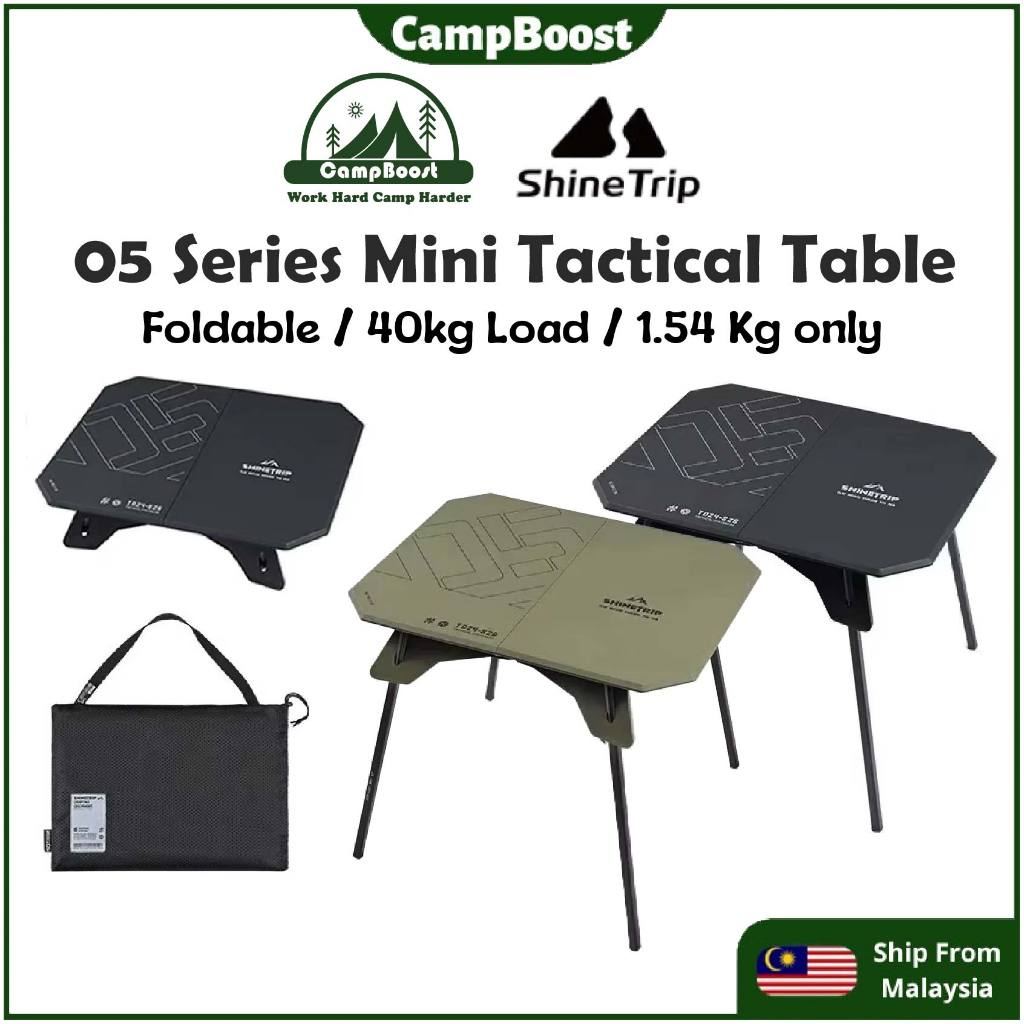 CampBoost SHINETRIP 05 Mini Tactical Camping Table Meja Camping Folding ...