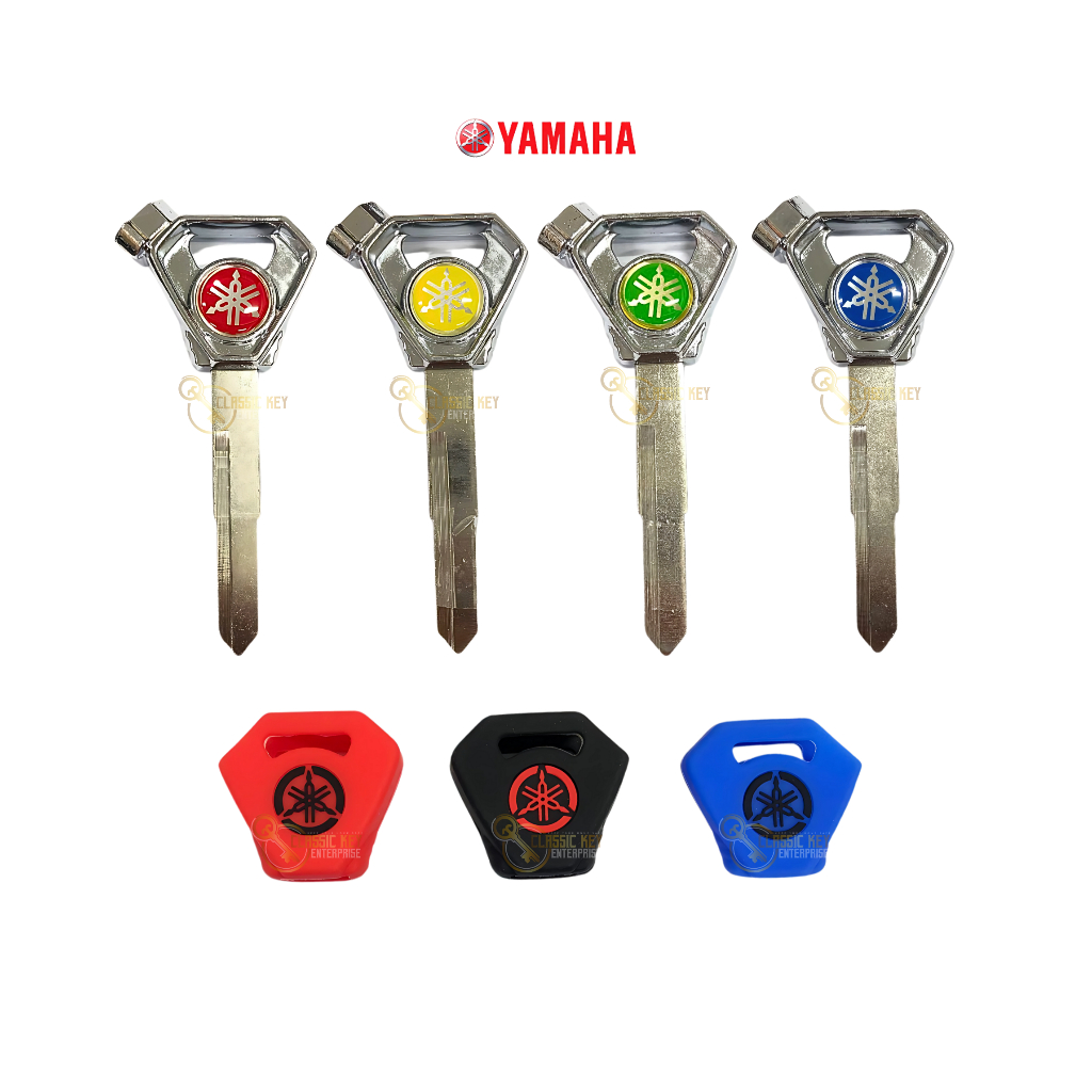 YAMAHA Motor Metal Key Red/Yellow/Green/Blue | Shopee Malaysia