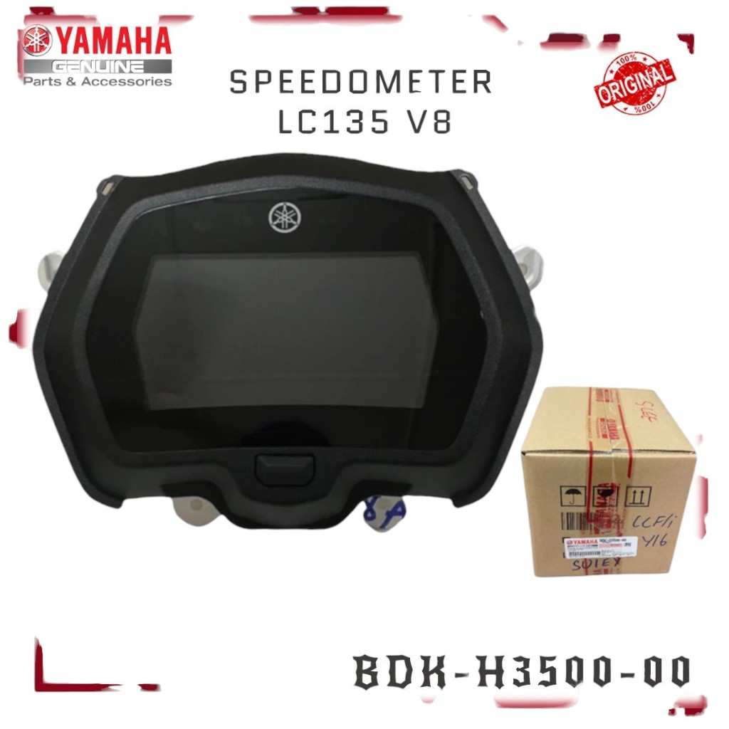 YAMAHA LC135 V8 SPEEDOMETER BDK-H3500-00 DIGITAL METER ASSY 135LC V8 FI ...