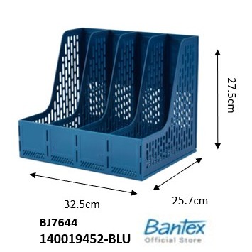 BANTEX MAGAZINE FILE ORGANISER 4 COMPARTMENT(325x257x275MM) | Shopee ...