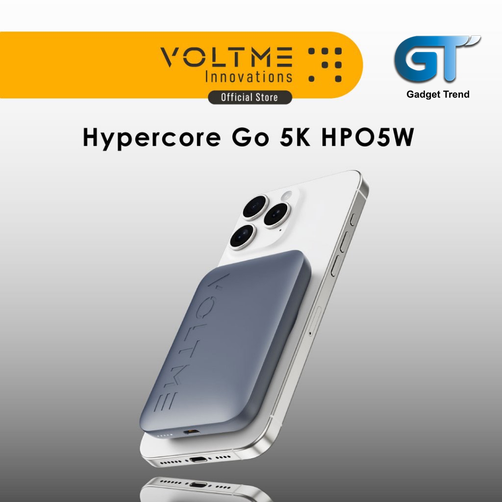 VOLTME Hypercore Go 5K | PD20W | 5000mAh | Wireless Charging Power Bank ...