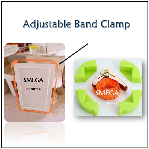 SMEGA Multipurpose Corner Belt Band Clamp assembler/ Pita Tali Catok ...