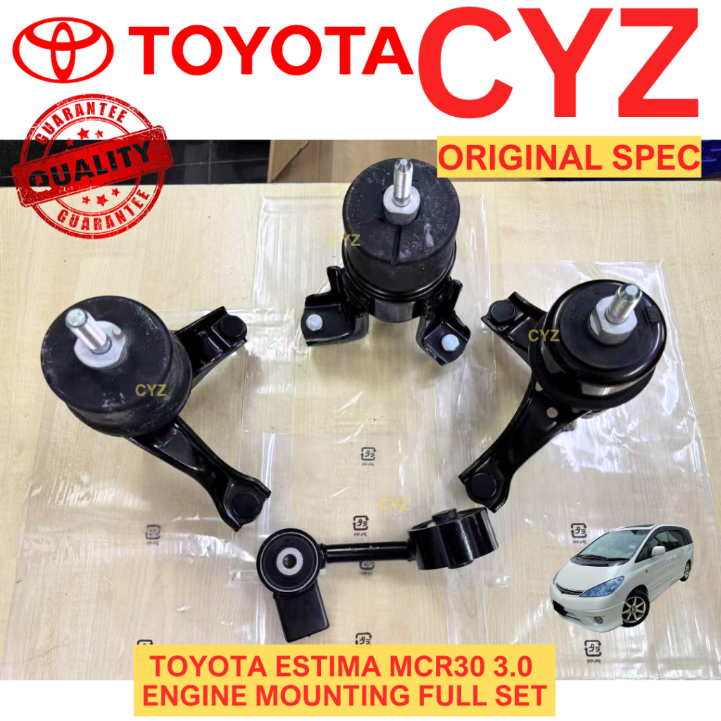 Engine Mounting Set TOYOTA ESTIMA MCR30 3.0 (TOYOTA THAILAND) | Shopee ...