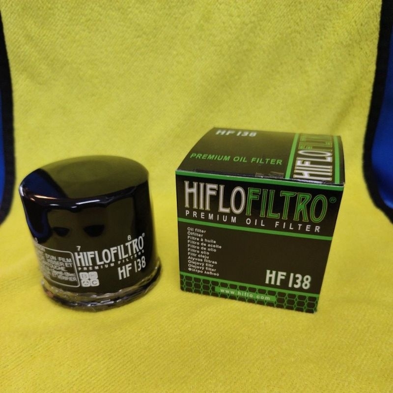 Filtro Olio Hiflo HF138 – Compatibile Con SUZUKI GSX600F, GSXF600 (1988-2006)