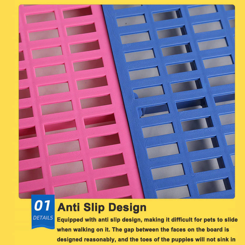 HDPE Kennel Pet Cage Dog Cat Rabbit Mat Board Platform /Papan Pelapik ...