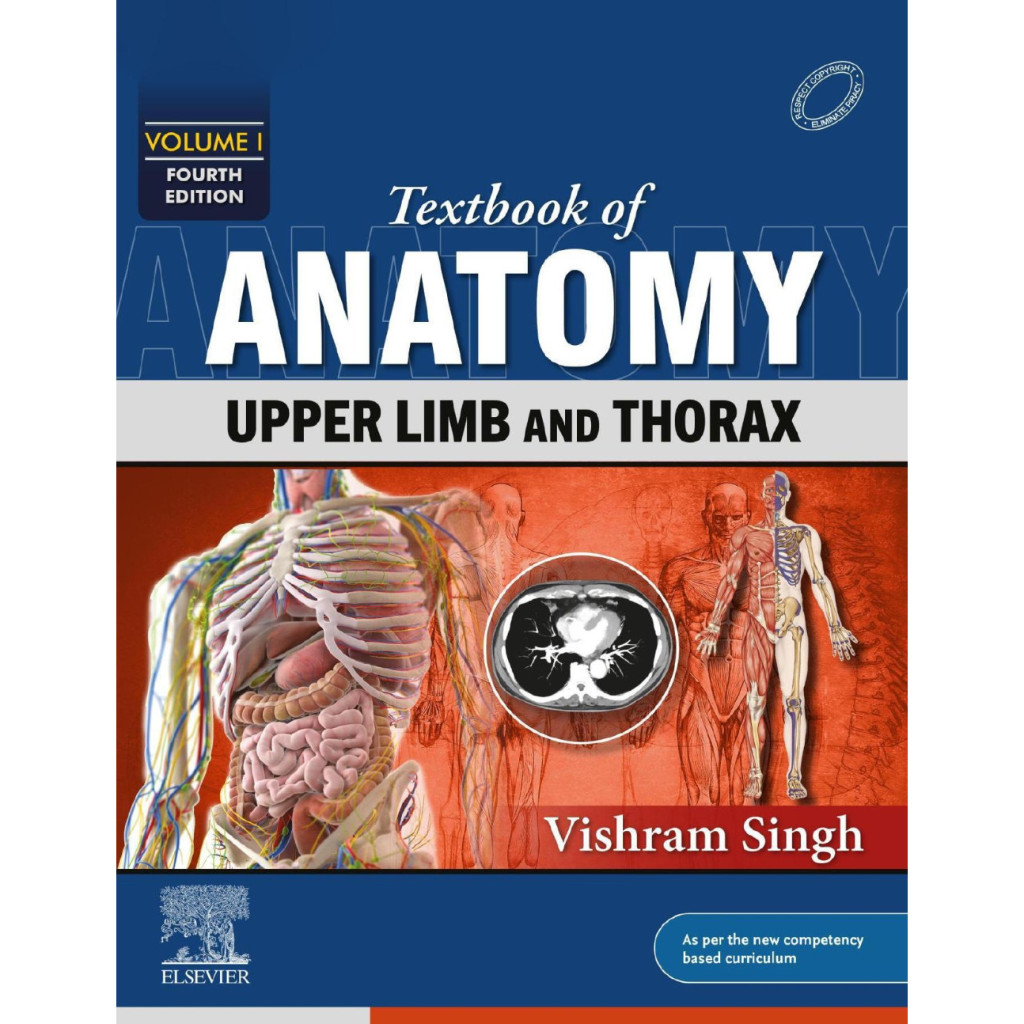 Textbook of Anatomy Upper Limb and Thorax, Vol I, 4th Edition | Shopee ...