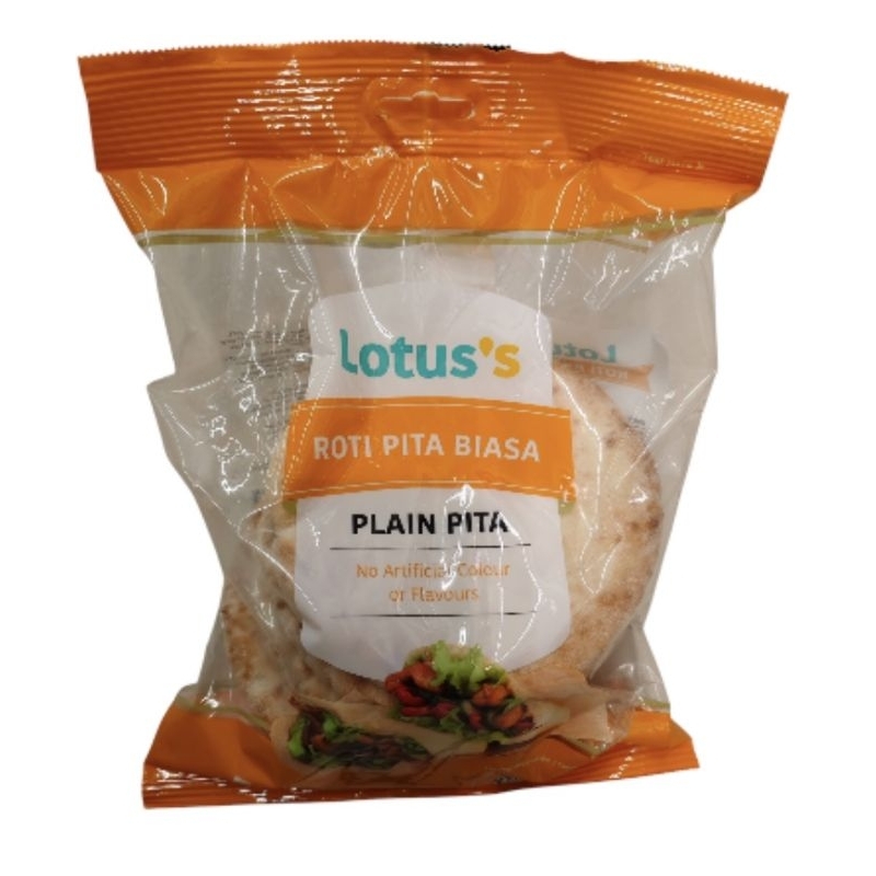 LOTUS Halal Roti Pita Plain 5pcs | Shopee Malaysia