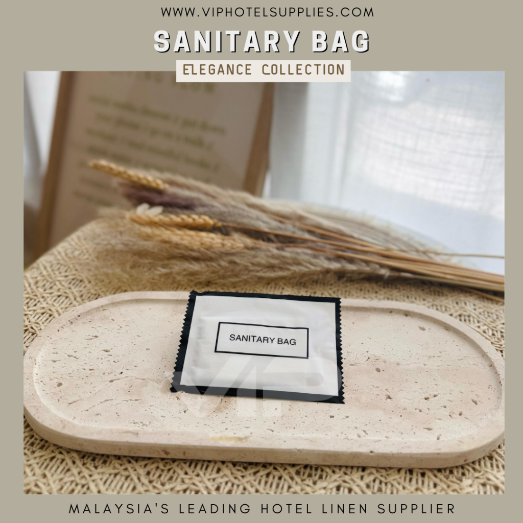 VIP Elegance Series_Disposable Sanitary Bag For Hotel & Airbnb / 抛弃式卫生袋 ...