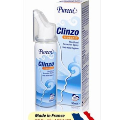 Pureen Clinzo Isotonic Spray 50mL (Exp: Oct 2025) Sterimar / Physiomer ...