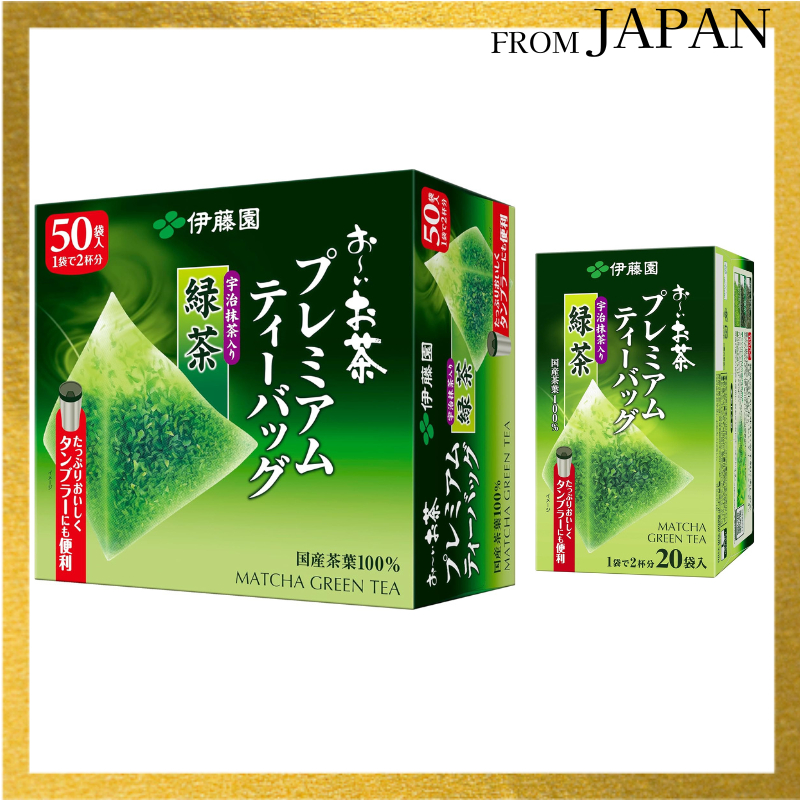 ITOEN Oi Ocha Matcha Blend Green Tea PREMIUM Tea 50 Bags - Foto 2