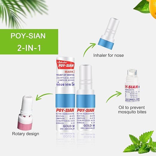 POY-SIAN Brand Mark II Inhaler 1S (RANDOM COLOR) | Shopee Malaysia