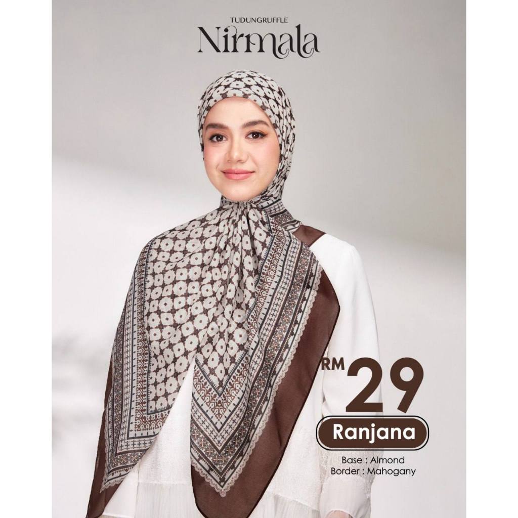Tudung Ruffle New Released Nirmala | Akasia X Tv3