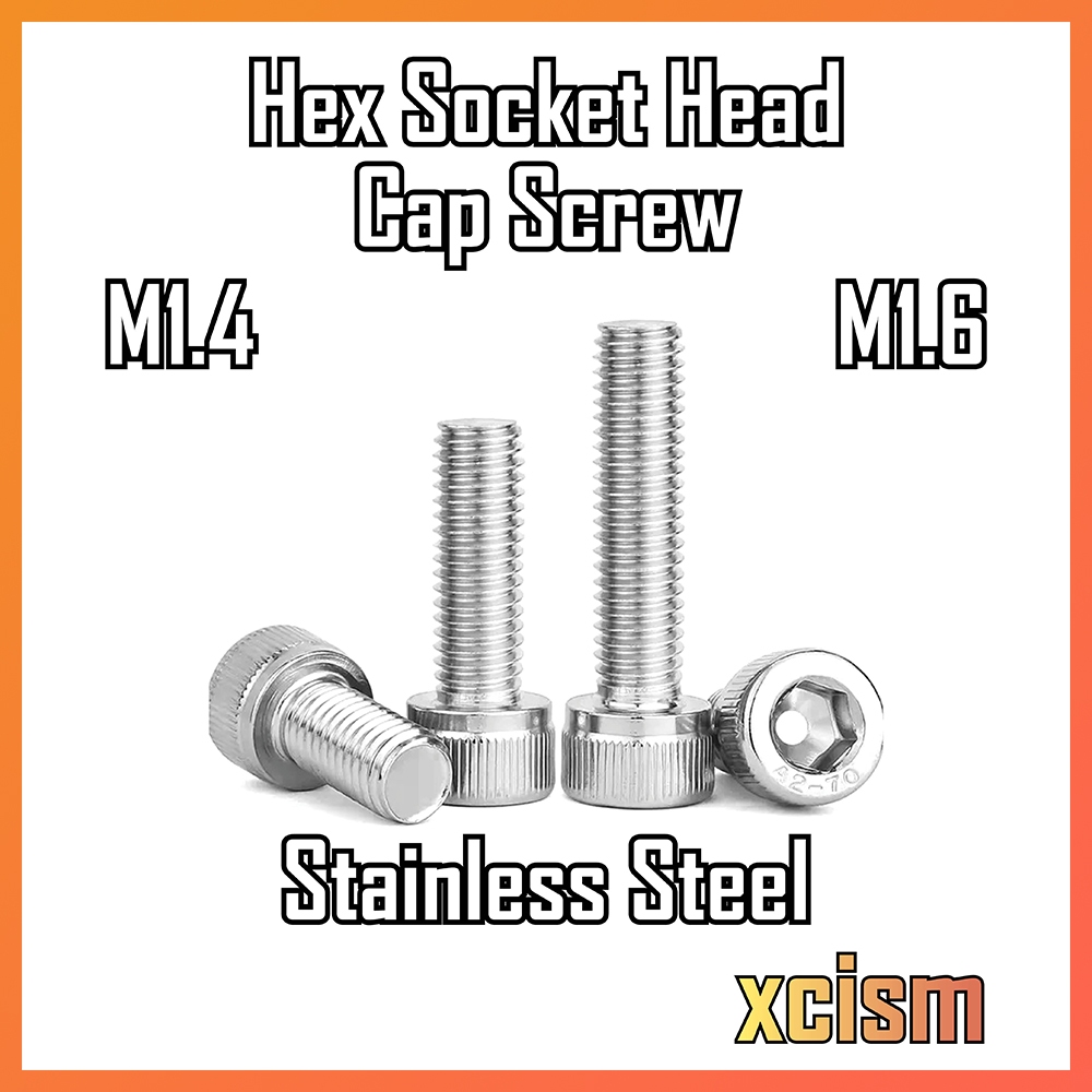 M5 X 5mm-200mm Cap Head Screws Hex Socket Allen Key Bolts A2 Stainless DIN 912 E - Foto 5