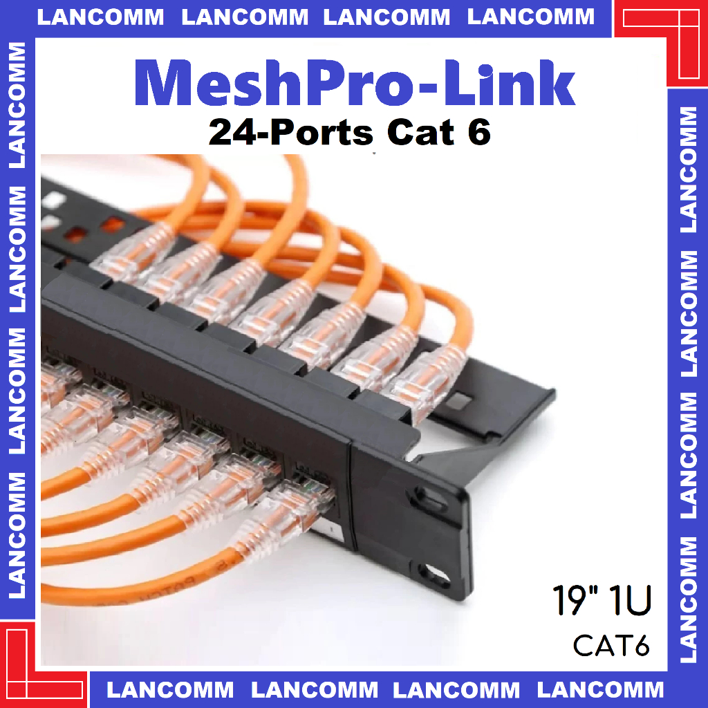 Cat5e, Cat6 24/48 ports Network Patch Panel | Shopee Malaysia