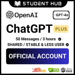 [ONLINE] ChatGPT Plus Plan Shared Workspace hub | Full Warranty by The Student Hub