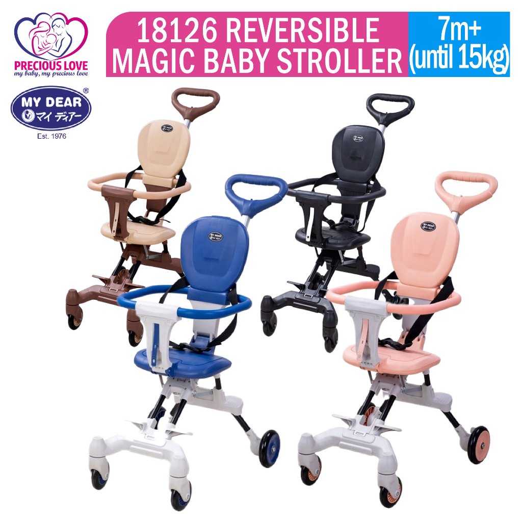 My Dear Reversible Seat Baby Magic Stroller | Compact | Lightweight ...