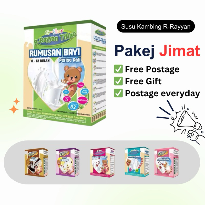 Susu Kambing R-Rayyan [Free Gift+Free Delivery+Ready Stock] | Shopee ...