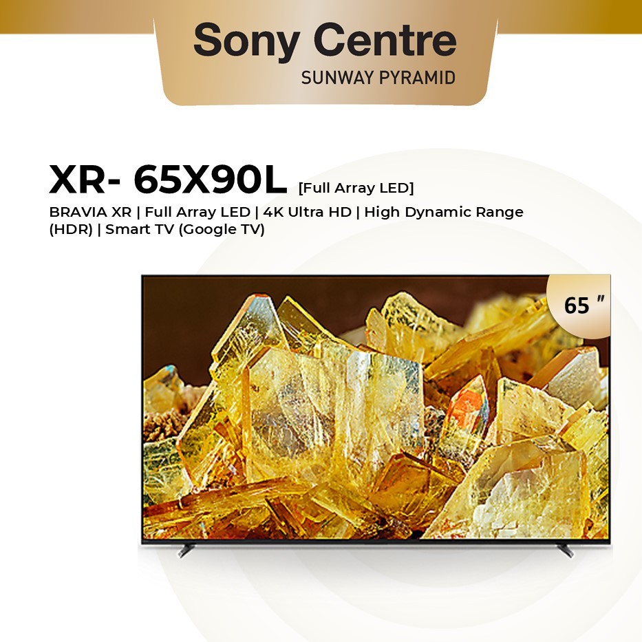 SONY BRAVIA XR 65'' X90L Full Array LED 4K Ultra HD High Dynamic Range ...